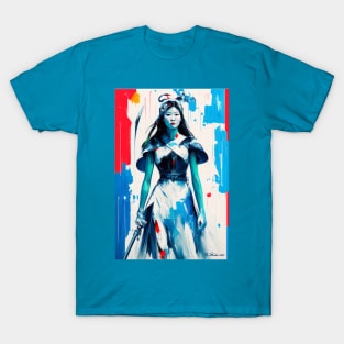 Asian warrior woman 3 T-Shirt